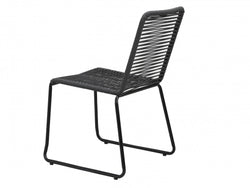 Lido Outdoor Chair Charcoal (Set of 4)
