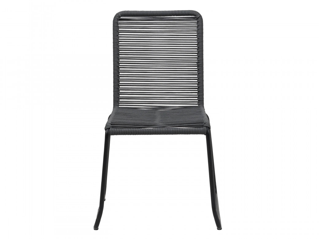 Lido Outdoor Chair Charcoal (Set of 4)