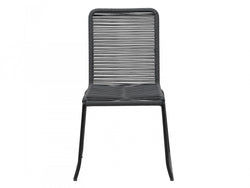 Lido Outdoor Chair Charcoal (Set of 4)