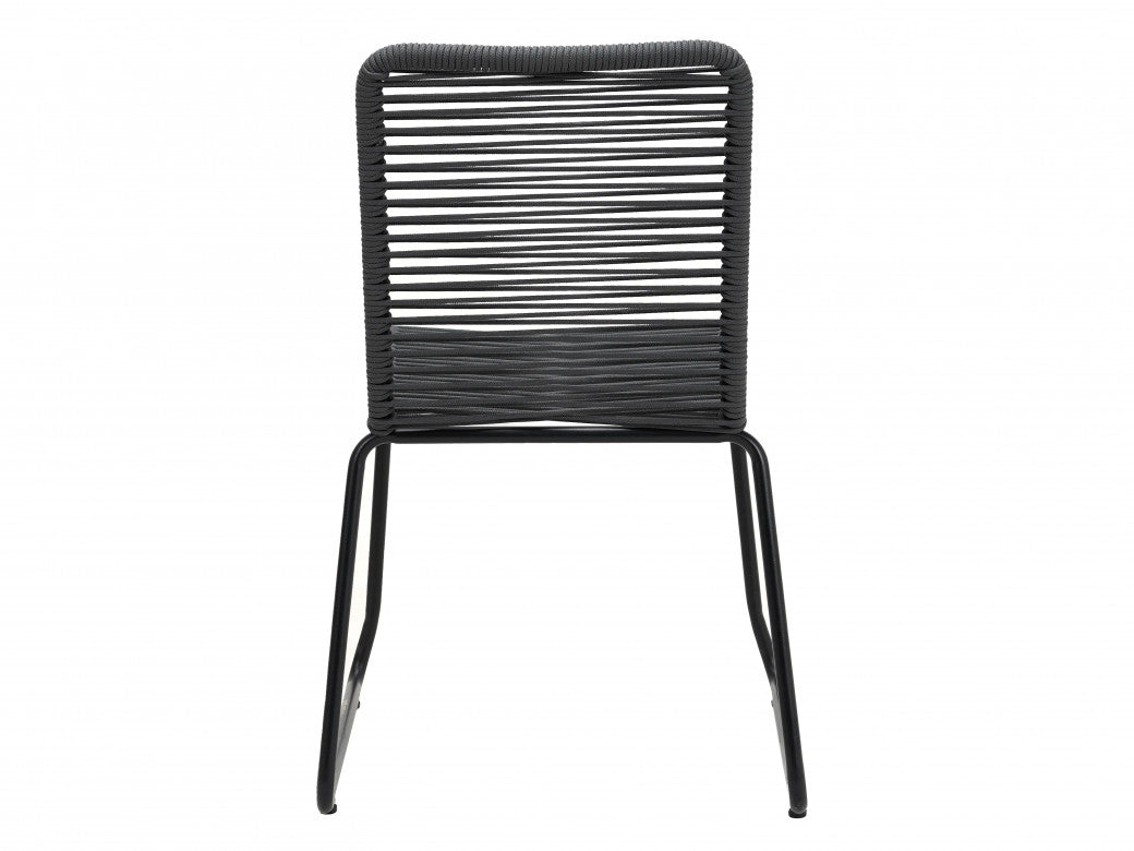 Lido Outdoor Chair Charcoal (Set of 4)