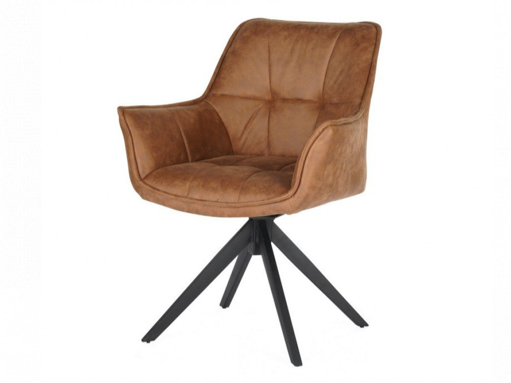 Bella Dining Chairs Cognac  (Set of 2)