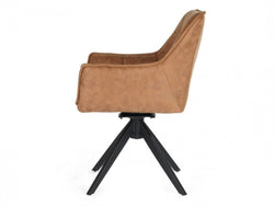Bella Dining Chairs Cognac  (Set of 2)