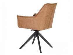 Bella Dining Chairs Cognac  (Set of 2)