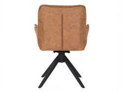 Bella Dining Chairs Cognac  (Set of 2)