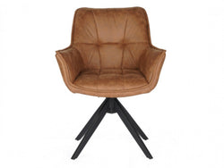 Bella Dining Chairs Cognac  (Set of 2)