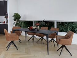 Bella Dining Chairs Cognac  (Set of 2)