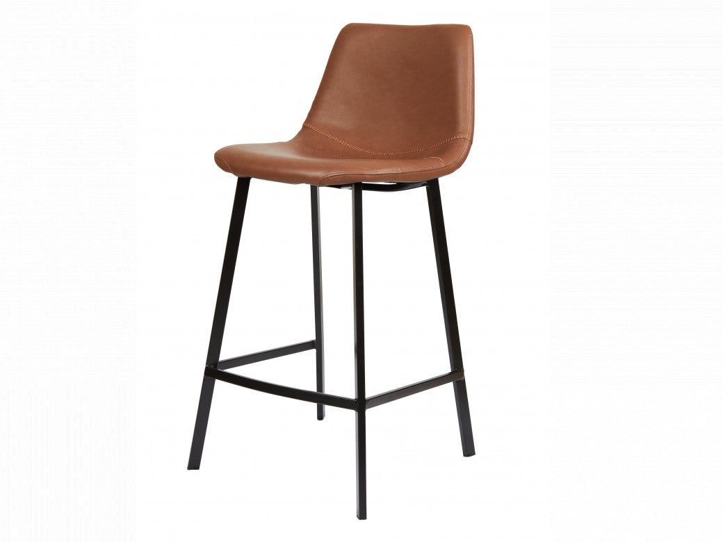 Hugo Bar Stool Cognac Set of 2