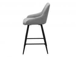 Ashton Bar Stool Silver Grey (Set of 2)