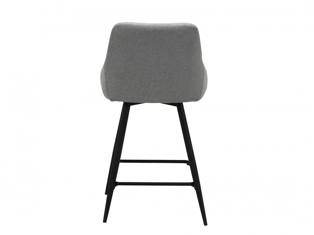 Ashton Bar Stool Silver Grey (Set of 2)