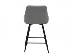 Ashton Bar Stool Silver Grey (Set of 2)