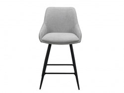 Ashton Bar Stool Silver Grey (Set of 2)