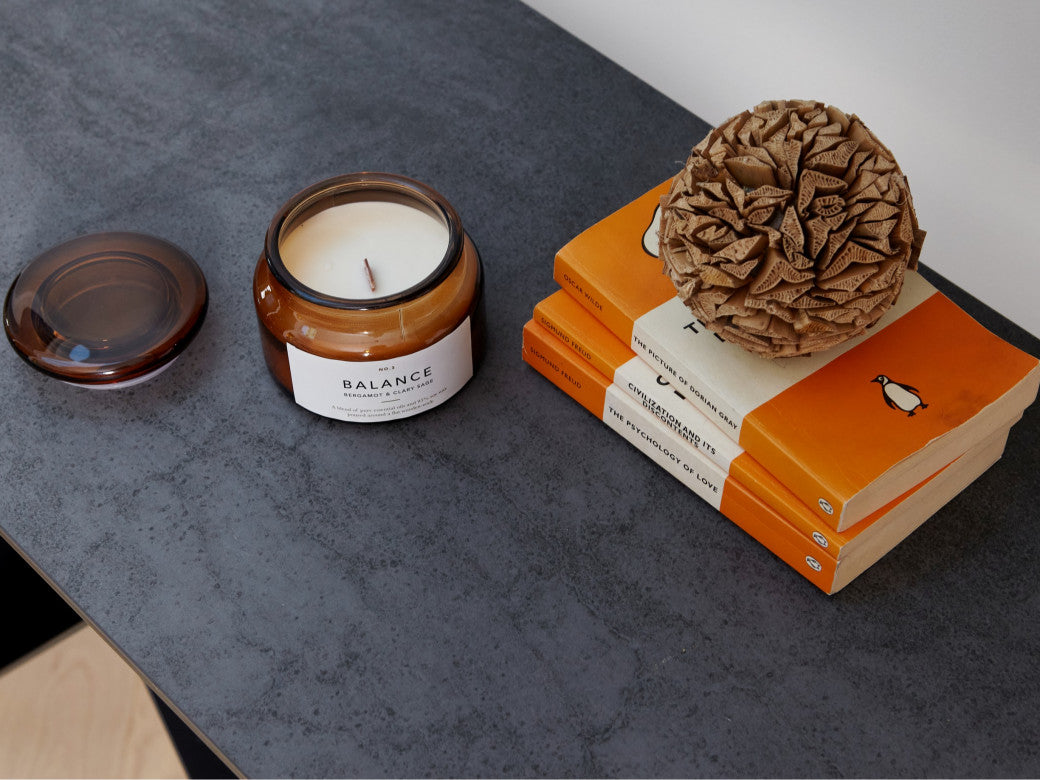 Etna Side Table Shadow Grey Ceramic