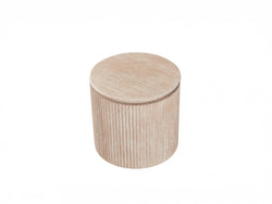 Empire Side Table Travertine