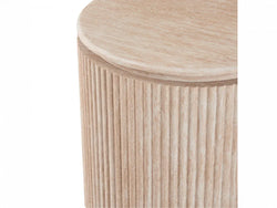 Empire Side Table Travertine