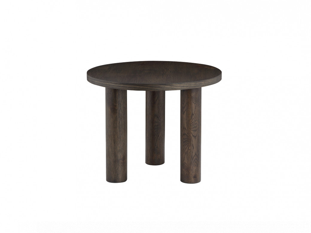 Capri Lamp Table – Coffee | Oak Veneer MDF