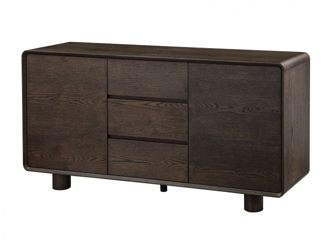 Capri Sideboard – Coffee | Oak Veneer MDF