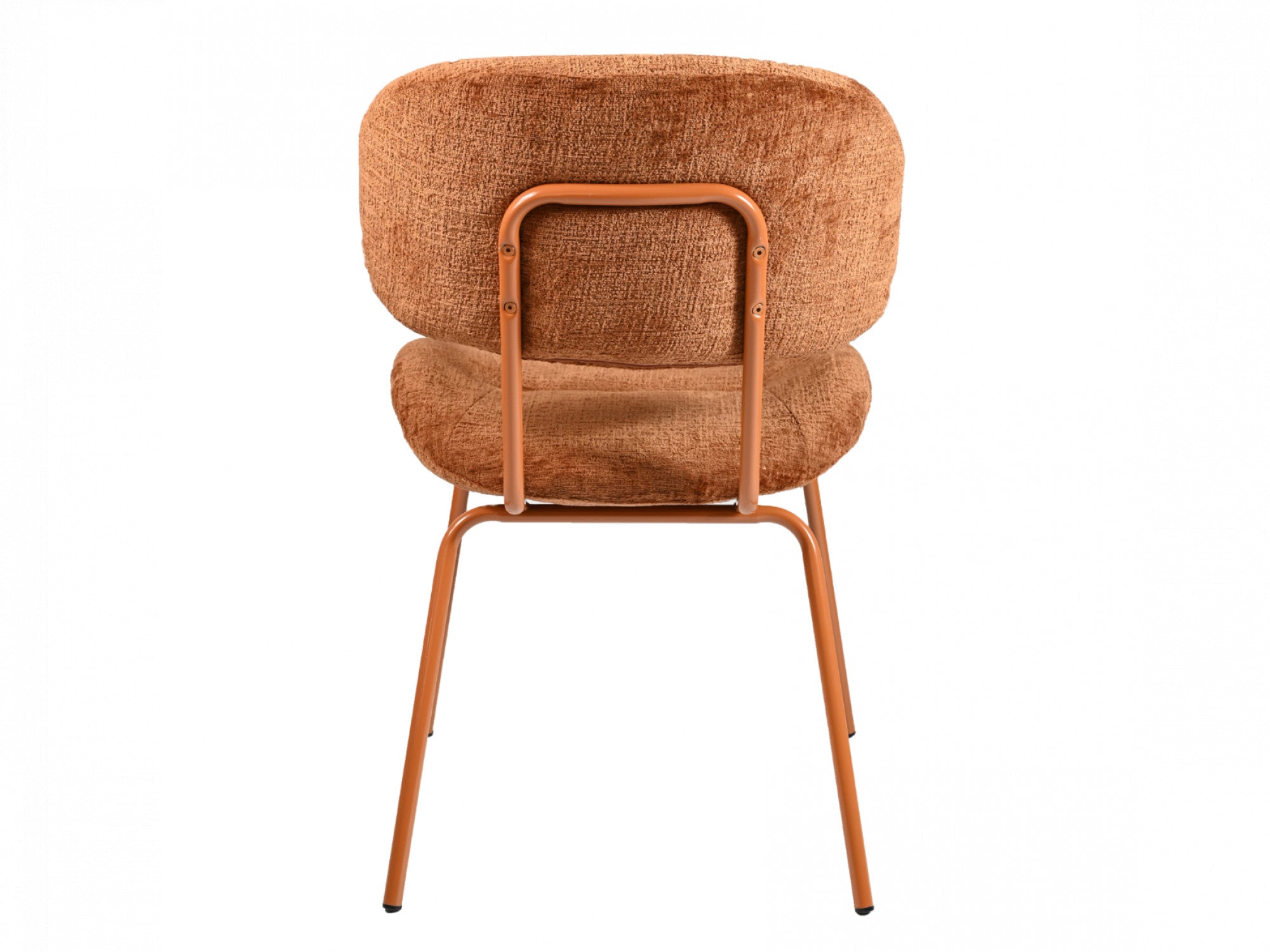 Paris Dining Chair – Cajan | Chenille Fabric & Powder-Coated Frame (Set of 2)
