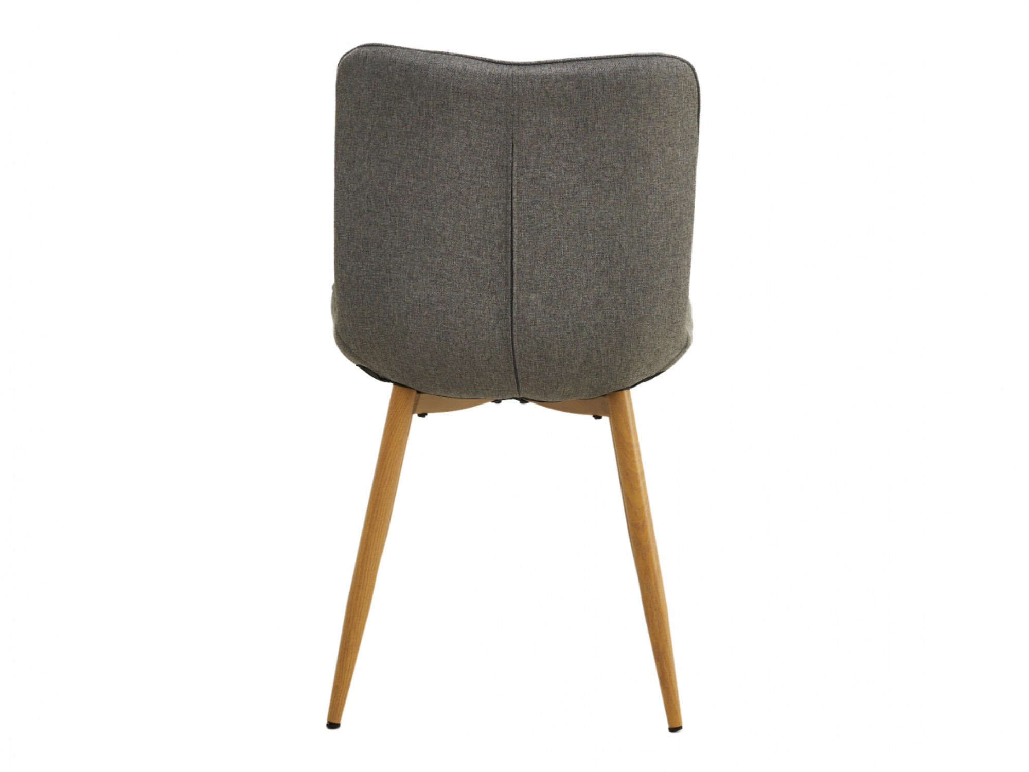 Sydney Dining Chair – Ash | Textured Fabric & Ash Wood-Effect Frame (Set of 2)