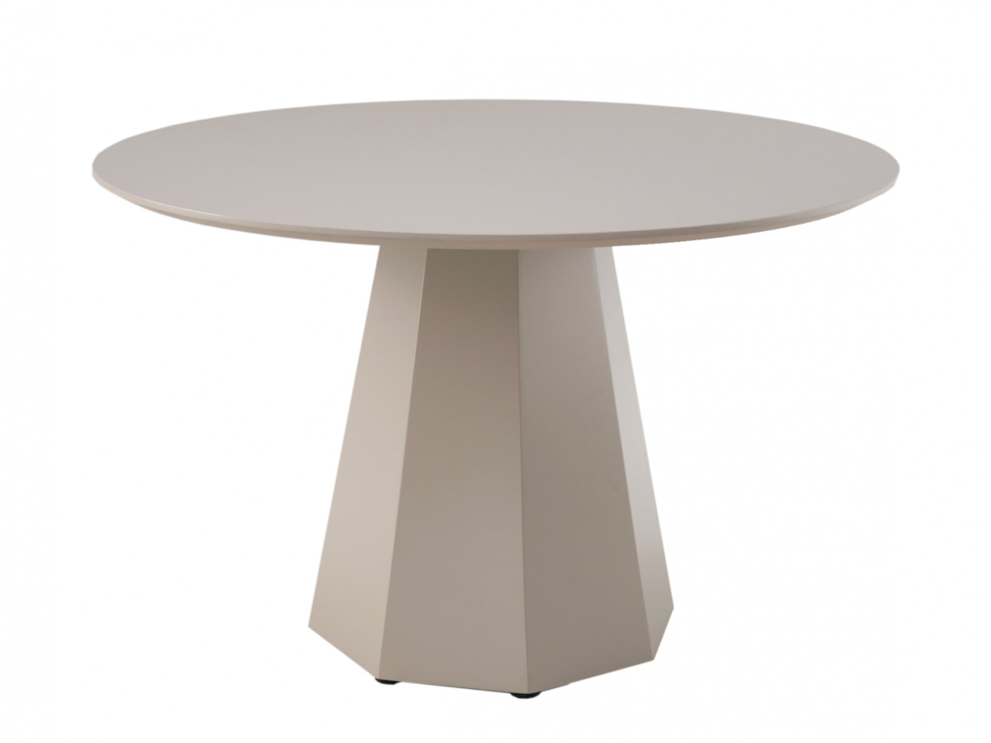 Monet Dining Table – Putty | Matte Polyurethane Finish