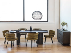 Greta Dining Chair Moss Set of 2