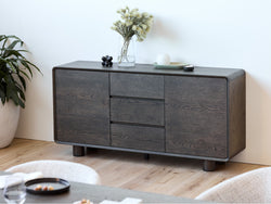Capri Sideboard – Coffee | Oak Veneer MDF
