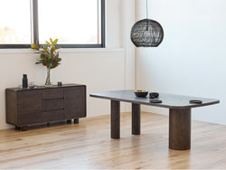 Capri Sideboard – Coffee | Oak Veneer MDF
