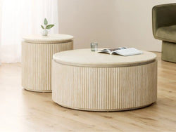 Empire Coffee Table Travertine