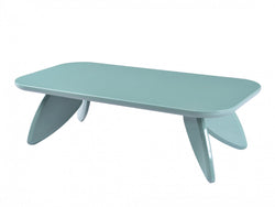 Hugh Coffee Table – Mint | High Gloss Polyurethane Finish