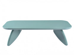 Hugh Coffee Table – Mint | High Gloss Polyurethane Finish
