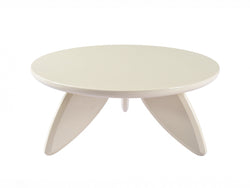 Peace Coffee Table – Cream | High Gloss Polyurethane Finish