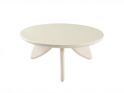 Peace Coffee Table – Cream | High Gloss Polyurethane Finish