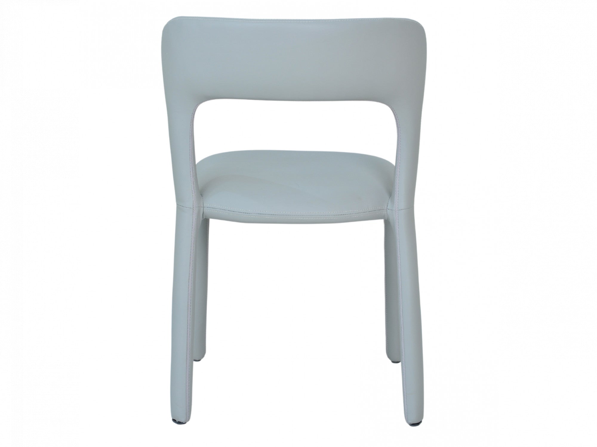 Madrid Dining Chair – Grey | Eco Leather Upholstery (Set of 2)