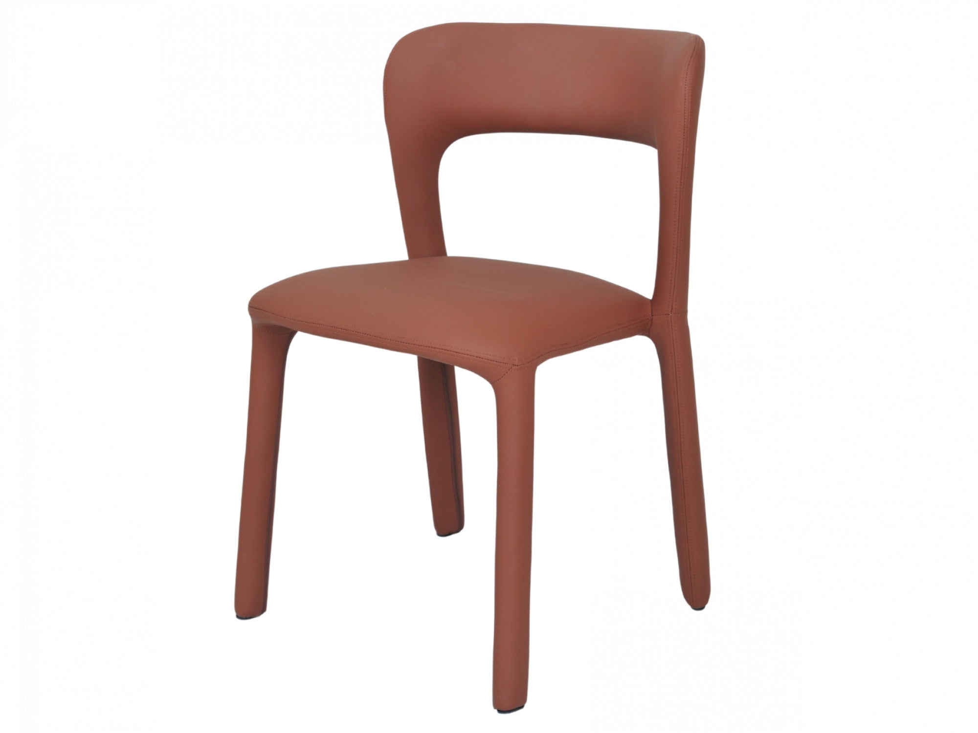 Madrid Dining Chair – Tan | Eco Leather Upholstery (Set of 2)