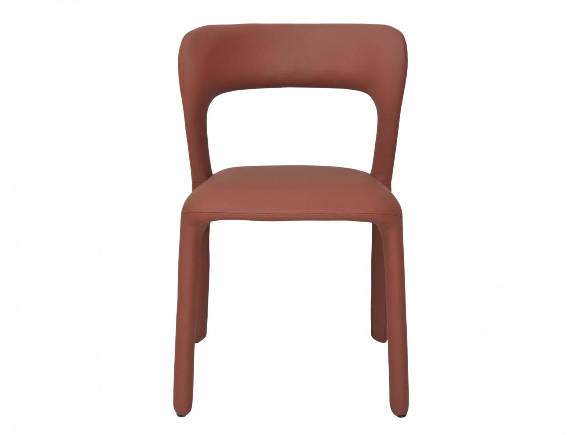 Madrid Dining Chair – Tan | Eco Leather Upholstery (Set of 2)