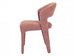 Seville Dining Chair – Sunset | Textured Fabric Upholstery (Set of 2)