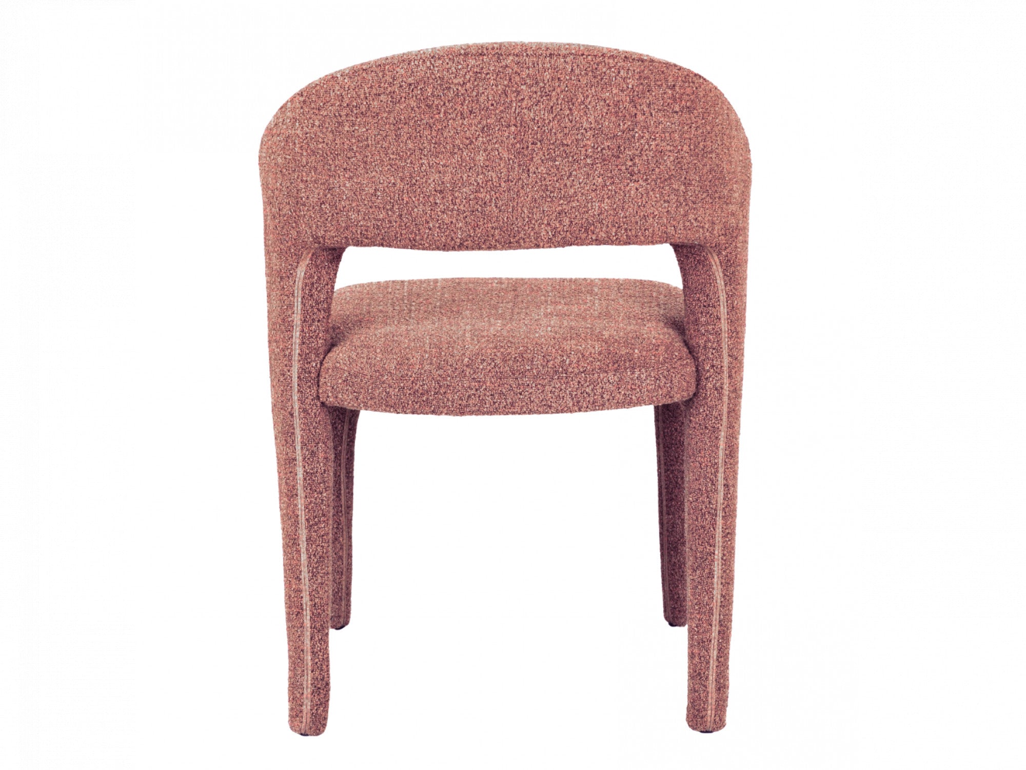 Seville Dining Chair – Sunset | Textured Fabric Upholstery (Set of 2)