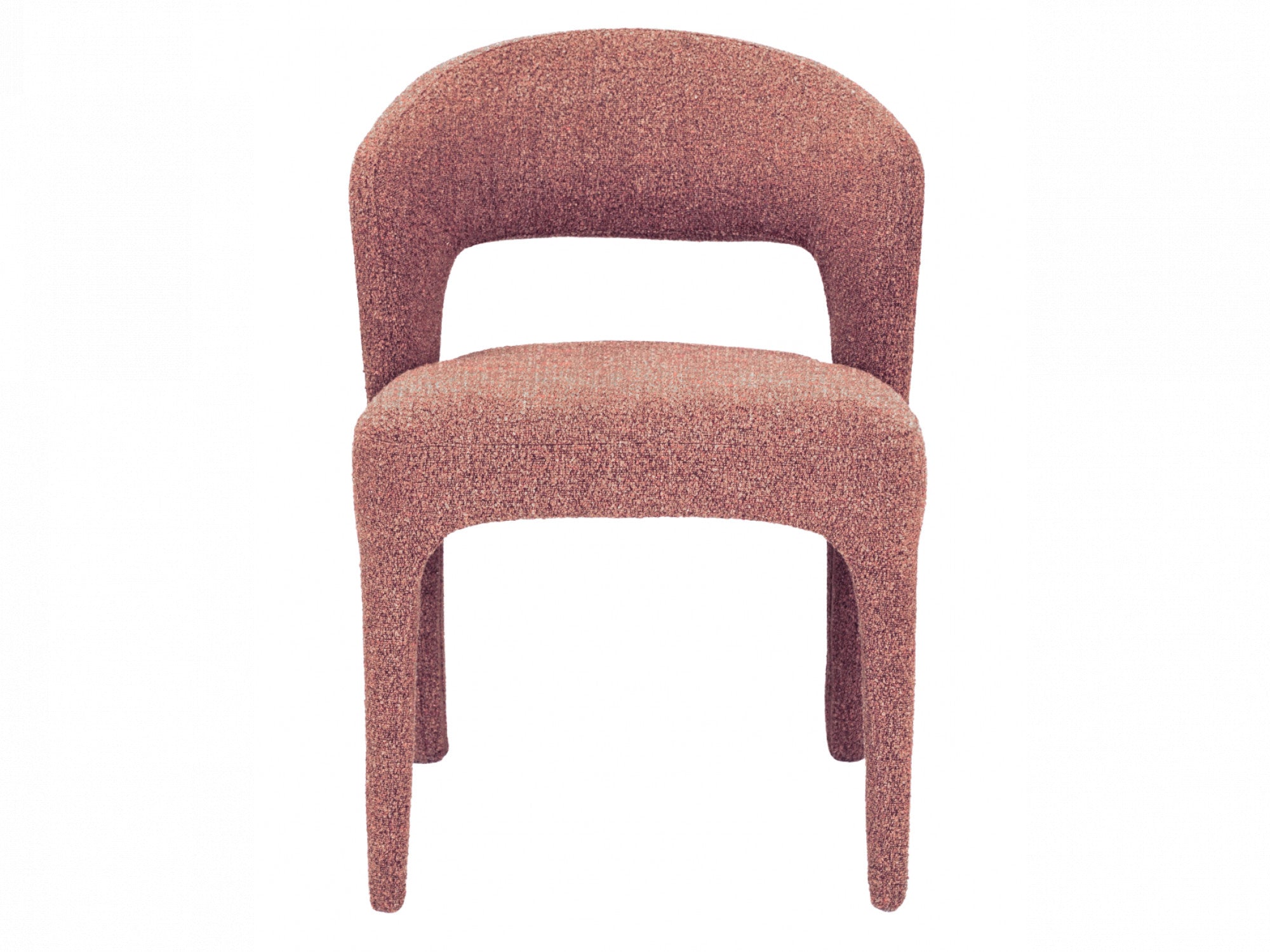 Seville Dining Chair – Sunset | Textured Fabric Upholstery (Set of 2)
