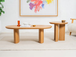 Boyd Side Table – Natural | Ash Veneer MDF