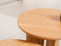 Boyd Side Table – Natural | Ash Veneer MDF