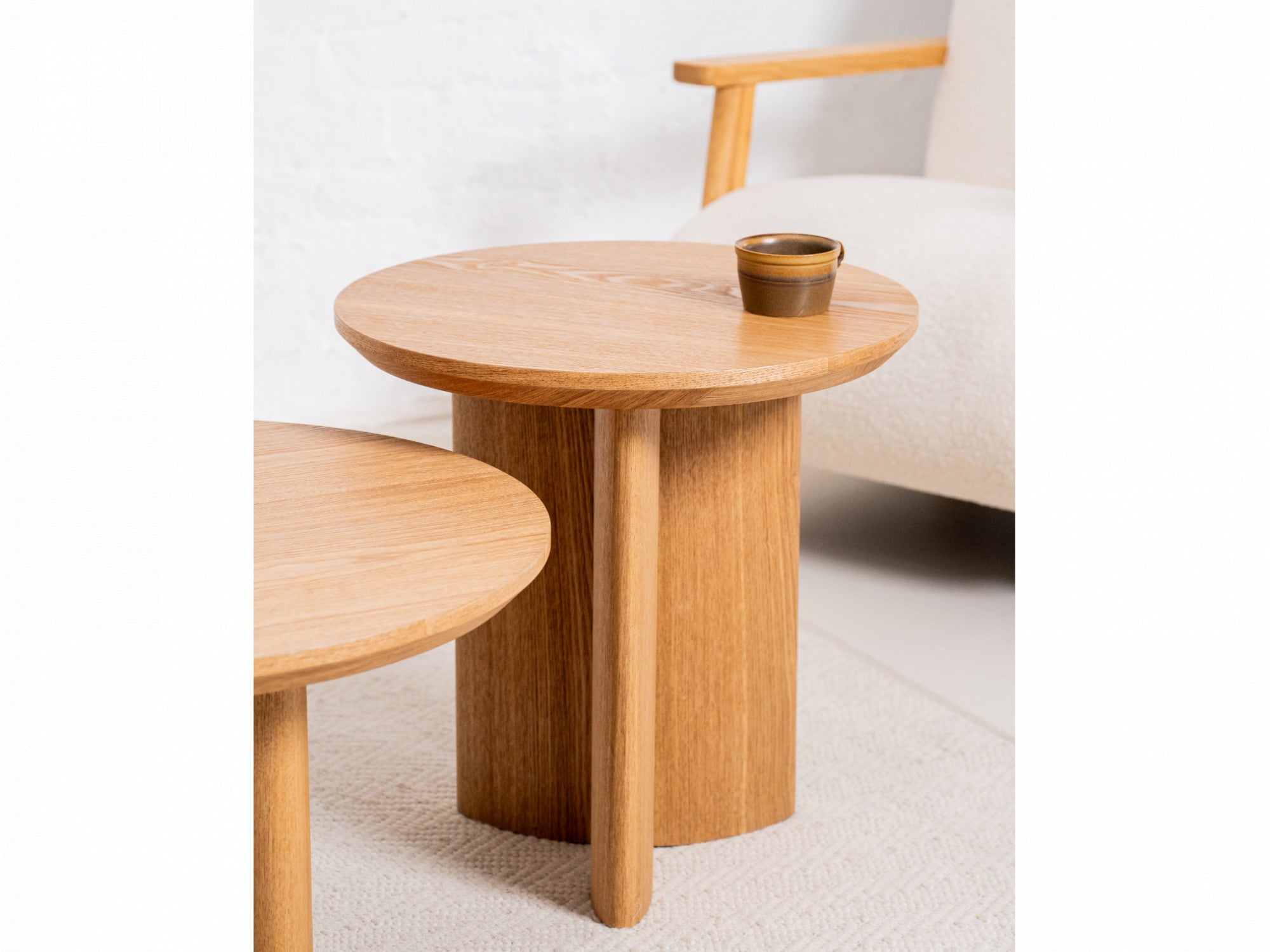 Boyd Side Table – Natural | Ash Veneer MDF