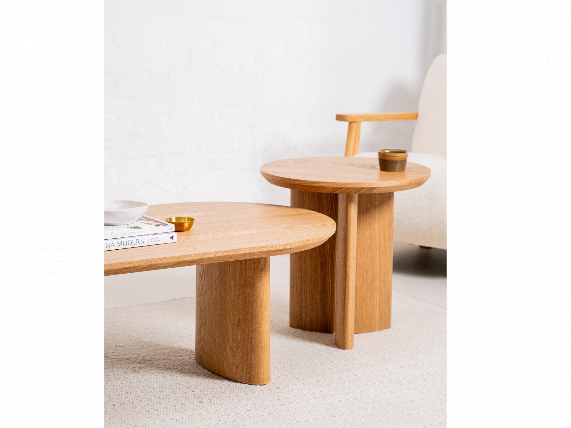 Boyd Side Table – Natural | Ash Veneer MDF