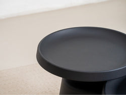 Fendi Coffee Table Set – Black | Powder-Coated Metal (Set of 2)
