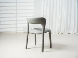 Madrid Dining Chair – Grey | Eco Leather Upholstery (Set of 2)