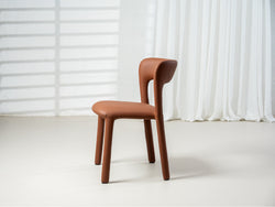 Madrid Dining Chair – Tan | Eco Leather Upholstery (Set of 2)