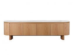 Lucerne TV Unit Natural With Ceramic