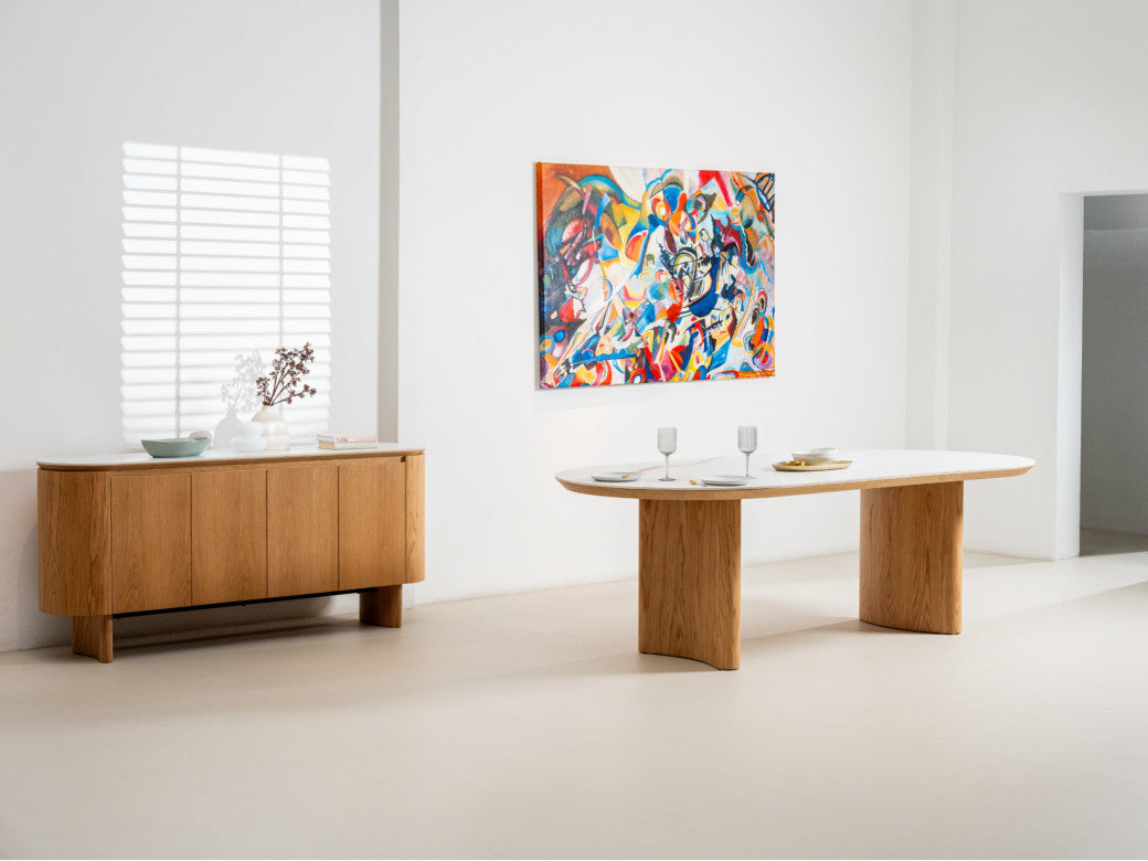 Lucerne Buffet Natural With Ceramic