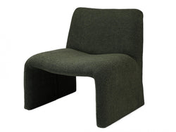 Calais Occasional Chair – Forest | Boucle Fabric Upholstery