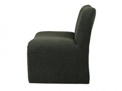 Calais Occasional Chair – Forest | Boucle Fabric Upholstery