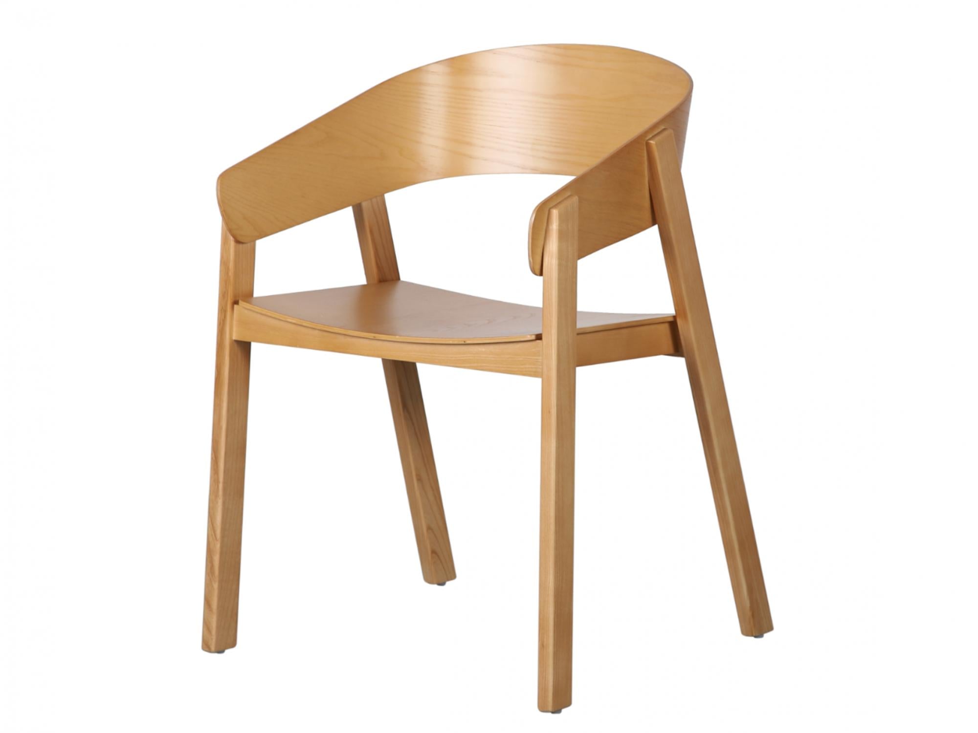 Hendriks Dining Chair – Ash | Plywood, Ash Veneer & Solid Ash (Set of 2)