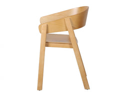 Hendriks Dining Chair – Ash | Plywood, Ash Veneer & Solid Ash (Set of 2)